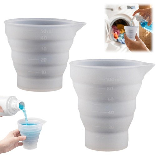 2pcs silicone measuring jug - measuring,